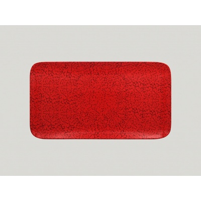 RAK Ruby talíř obdélníkový 38 x 21 cm červená RAK-RBAURP38