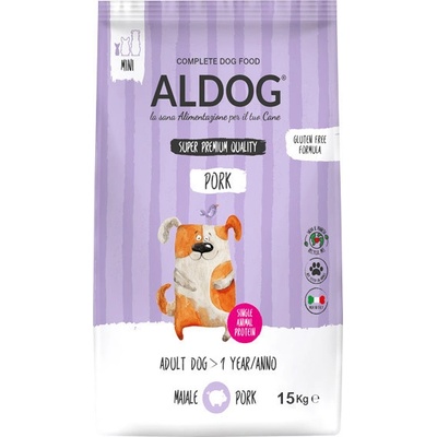 Aldog by Freedog Adult Mini Pork and Rice 15 kg