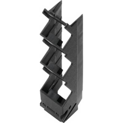 Electronics housings, OMNIMATE Housing - series CH20MBlack, Side element, Width: 22,5 mm