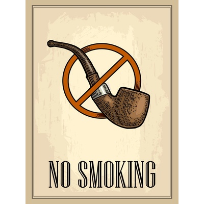 Ceduľa Restaurant - No Smoking