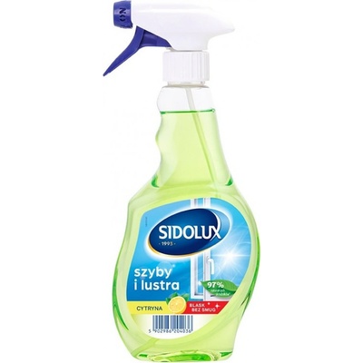 Sidolux Crystal na sklá a zrkadlá citrón 500 ml