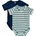 Minymo Детско ежедневно термо бельо Minymo Kid's Body S/S (2-Pack) Everyday base layer - Goblin Blue - размер 68 (EU) (714-1854-0514)