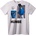 NOONEBRAND Тениска HUMBE телепатия - 2XL, White