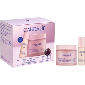 Caudalie Resveratrol-Lift Комплект - Кашмирен крем и Серум, 50 + 10 ml