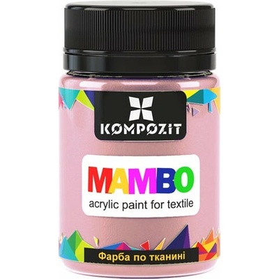 Mambo farba na textil a kožu 50 ml 103 mandľová