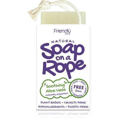Friendly Soap Soap on a Rope Aloe Vera натурален сапун на шнурче 95 гр