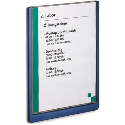 DURABLE Informačná tabuľa 210 x 297 mm modrá