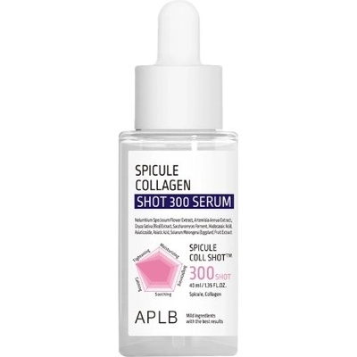 APLB Spicule Collagen Shot 300 Serum Skin Serum серум за лице с колаген унисекс 40 мл