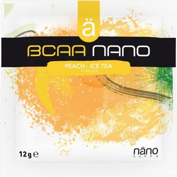 näno supps BCAA Nano | with Electrolyte Blend [12 грама] Студен чай праскова