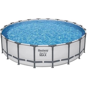 Bestway Басейн за двора Steel Pro MAX 6.10м x 1.32м Pool Set 561FM