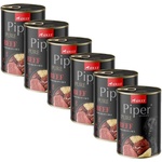 Dolina Noteci Консерва Piper Pure говеждо и кафяв ориз 6 x 400 г