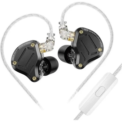 KZ Knowledge Zenith KZ ZS10 Pro 2 Silver Hi-Fi Геймърски слушалки тапи с микрофон (6.01.02.0281)