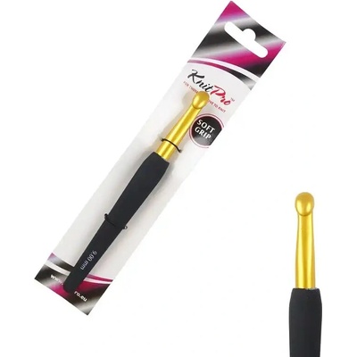 KnitPro Softgrip hliníkový háček 9mm