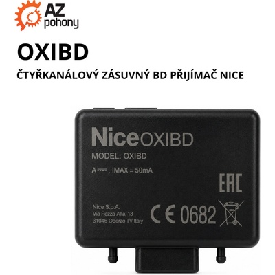 OXIBD - čtyřkanálový zásuvný BD přijímač Nice