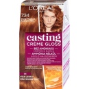Farby na vlasy L'Oréal Casting Creme Gloss 734 Zlatá medová
