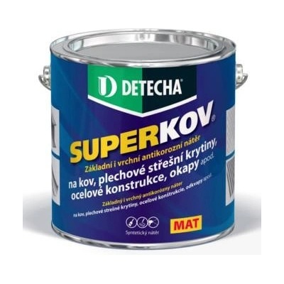 Detecha Superkov SATIN 2,5kg hnědý ořechový 8011