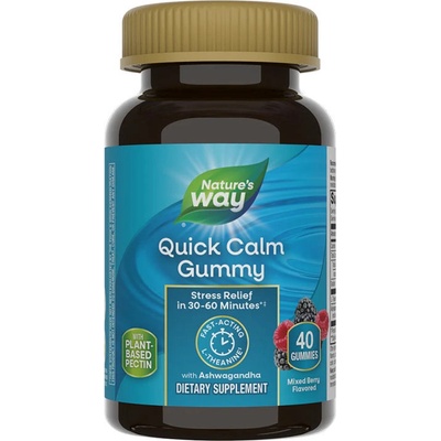 Nature's Way Quick Calm Gummy bobule 60 gummies