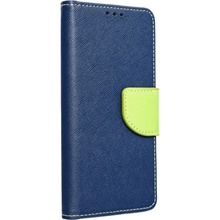 Pouzdro Fancy Book Xiaomi Redmi 9 modro/limetkové