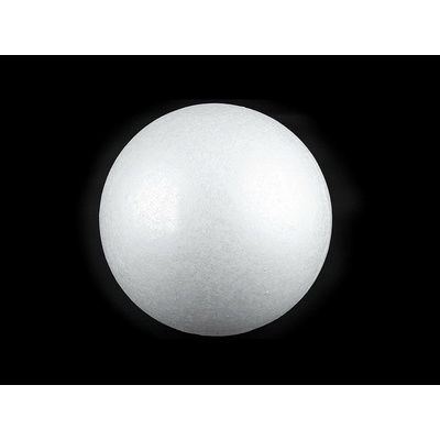 Koule Ø15 cm polystyren bílá 1 ks
