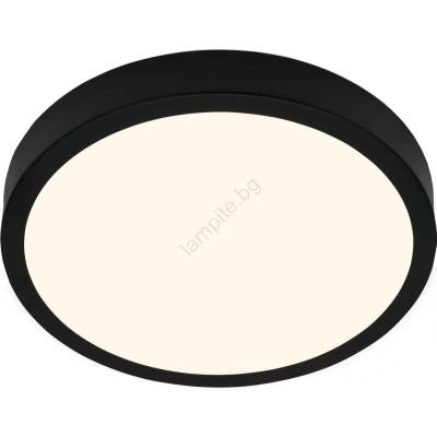 Briloner 3703-015 - LED Плафониера RUNA LED/24W/230V 3000K Ø 38 см черен (BL1985)