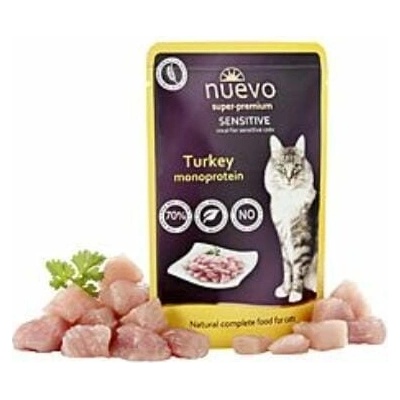 Nuevo ADULT Cat SENSITIVE MORKA 85 g