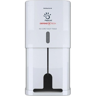 Papernet Диспенсър за тоалетна хартия Papernet, Full tech, бял, 2 рол (5125380009)