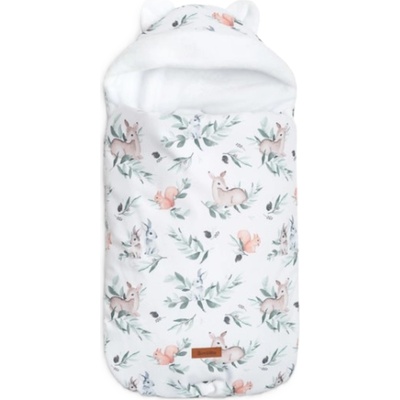 Sensillo Зимно чувалче за столче за кола и количка Sensillo - Бяло (SILLO-84970)