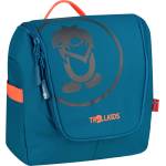 Trollkids Детски тоалетен несесер Trollkids Kid's Wash Bag - Atlantic Blue / Dark Navy / Glow Orange - размер 5 l (511-0610-0111)