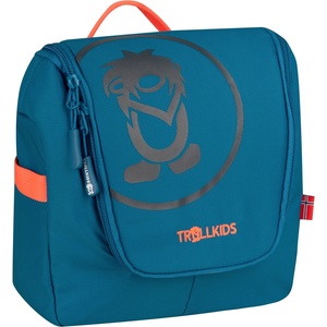 Trollkids Детски тоалетен несесер Trollkids Kid's Wash Bag - Atlantic Blue / Dark Navy / Glow Orange - размер 5 l (511-0610-0111)