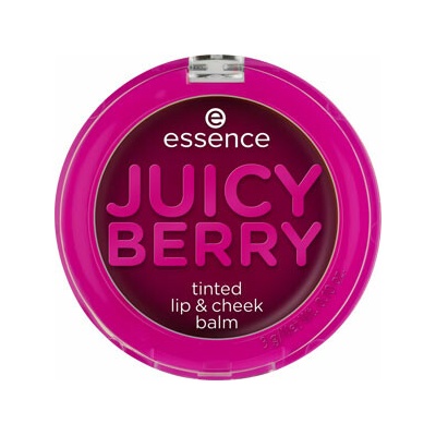 essence Juicy Berry Tinted tekutá lícenka a lesk na pery 3 g
