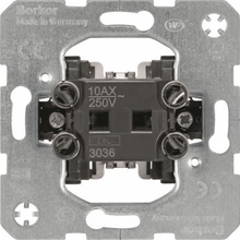 Berker 533036 Vypínač, kolébkový, řazení 6, 10 AX, 250 V AC, modul přístroje