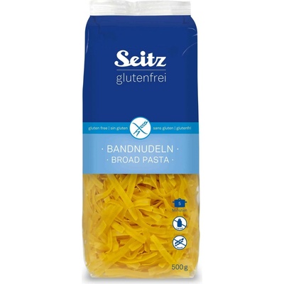 SEITZ Cestoviny tagliatelle široké rezance bez lepku 0,5 kg