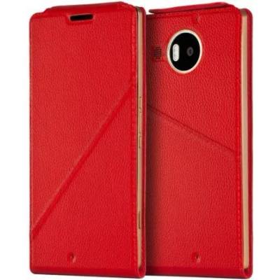 Nokia Ms lumia 950xl flip cover red (ms lumia 950xl flip cover red)