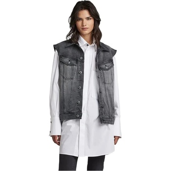 G-STAR Потник G-Star Oversized Denim vest - Grey (Faded Blade)