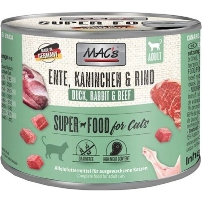 MAC's Cat Kačacie, králičie a hovädzie 200 g