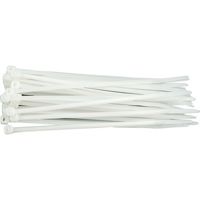 Vorel 73906 Páska sťahovacia biela 200 x 4,8 mm 100 ks
