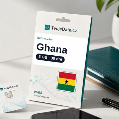eSIM Ghana 5 GB / 29 dní - Ghana B2A55A