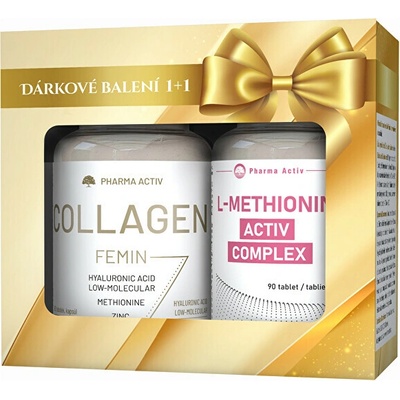 Pharma Activ Collagen femin 90 kapsúl + L-metionín activ complex 90 tabliet