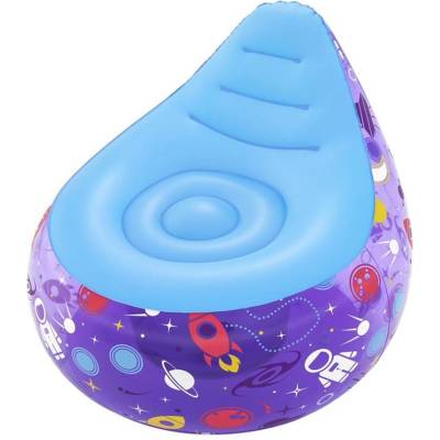 Bestway Кресло надуваемо детско, 72x72x64 см, Bestway 75122 Astro Glow LED (75122)