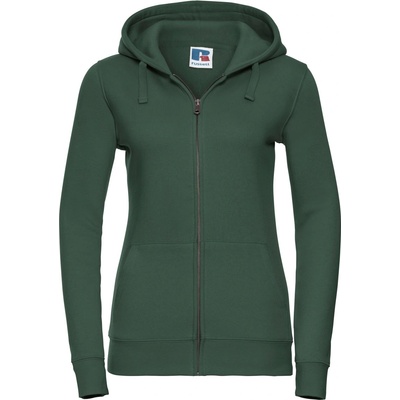 Russell Athletic 266f / Дамски суичър с цип - бутилково зелен s (10266f54001)