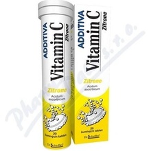 Additiva Vitamin C Zitrone 20 šumivých tablet