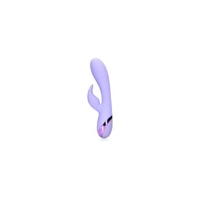 Loveline Smooth Silicone Rabbit Vibrator - Digital Lavender (P26723)