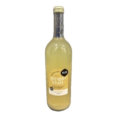 Vlčie Sirupy Ginger Shot zázvorová šťava Med + Citrón 1 l