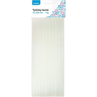 Tyčinky tavné transparentní 11 mm 1 kg