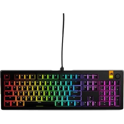 Геймърска механична клавиатура Glorious GMMK 3 HE 100% Black - Fox HE Switches, Черна (GLO-KB-GMMK3-100-PB-HE-W-BLK-U)