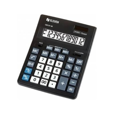 Eleven Australia Eleven Calculator CDB1201-BK, black, desktop, 12 seats