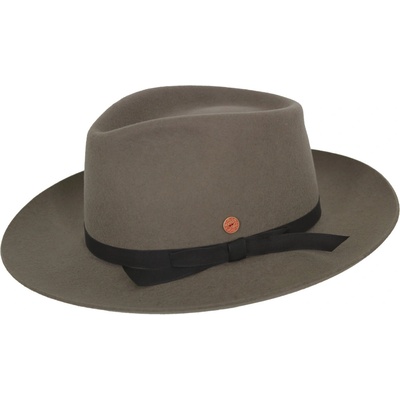 Hnědý klobouk Fedora Mayser Ari Marble