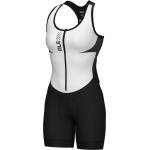 Alé Дамски потник за колоездене Alé Women's Color Block Sleeveless Unitard Cycling skinsuit - White (102-3921-0315)