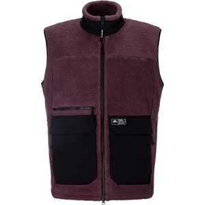 Scott Мъжки поларен елек Scott Vest Escape Heritage Pile Fleece vest - Cocoa Red / Black (032-1871-0213)
