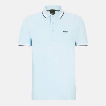 Boss Блуза с яка Boss Men's HBG Paddy Polo Shirt with Contrast Tipping - Pas Blue 450